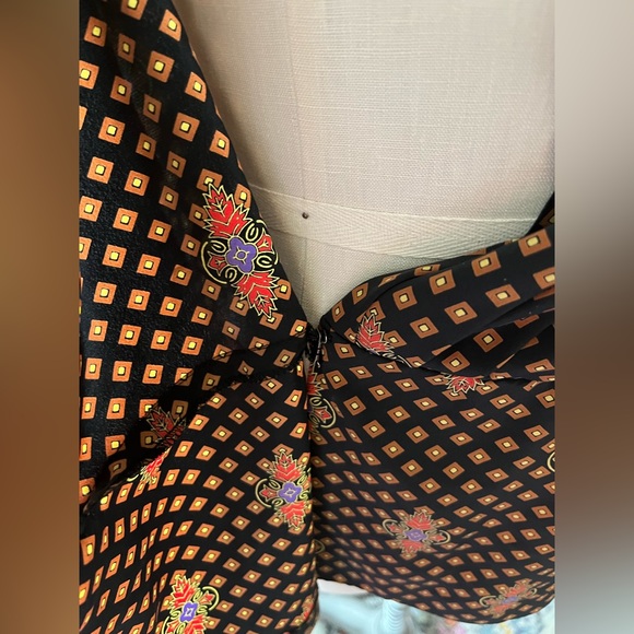 Vintage soft wrap blouse - Picture 6 of 7